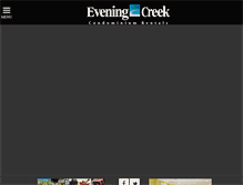 Tablet Screenshot of eveningcreek.info